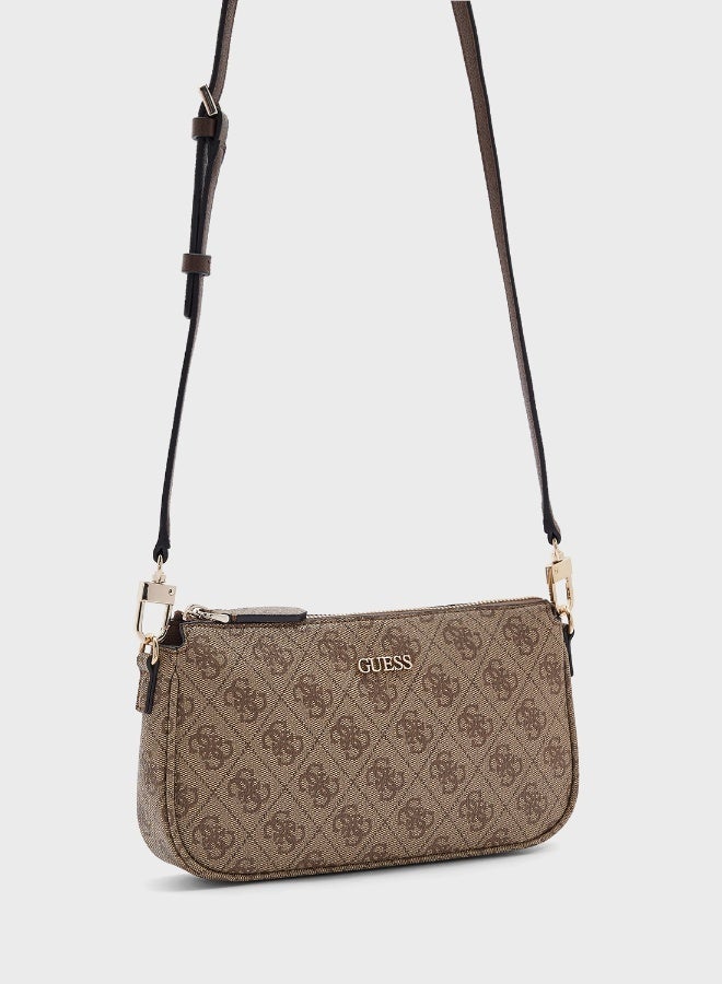 GUESS حقيبة نويل كروس بودي - Image 4